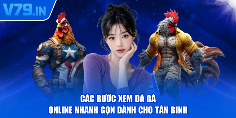 Các bước xem đá gà online nhanh gọn dành cho tân binh